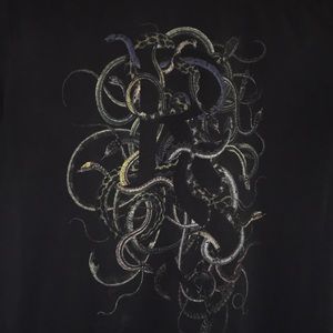 Raf Simons Spring 2010 snake print tee